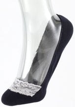 Laden Sie das Bild in den Galerie-Viewer, Set (4 - 6 Paar) Damen Füßlinge - Fashion Style Lace