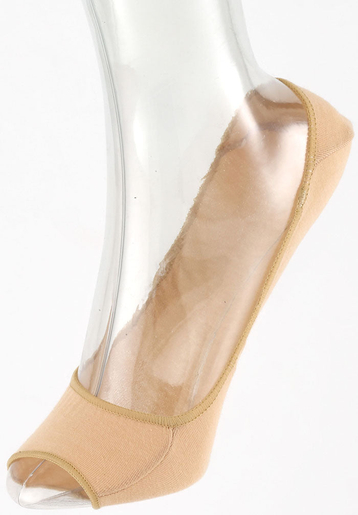 Set (8 Paar) Damen Füßlinge - Basic Peep Toe