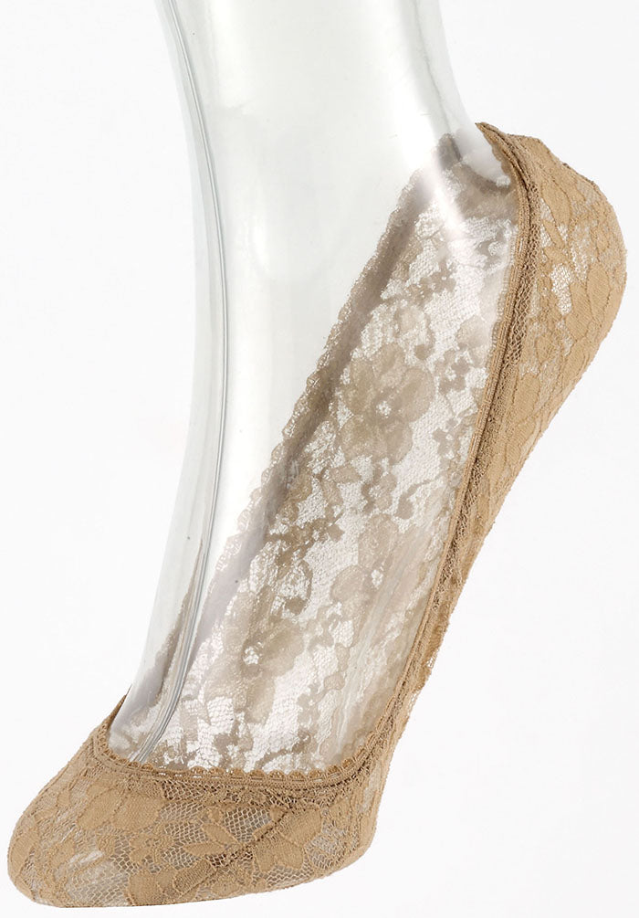 Set (4 - 6 Paar) Damen Füßlinge - Lace Muster