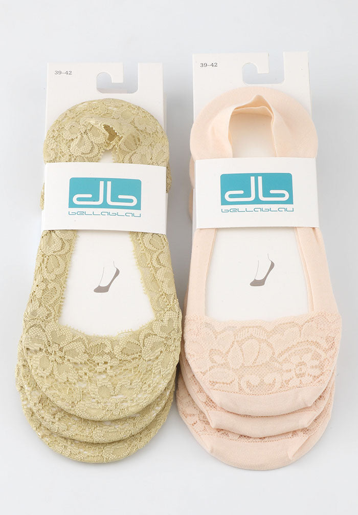 Set (4- 6 Paar) Damen Füßlinge - Seasonal Style