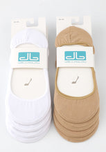 Laden Sie das Bild in den Galerie-Viewer, Set (8 Paar) Damen Füßlinge - Basic low cut

