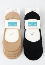 Laden Sie das Bild in den Galerie-Viewer, Set (8 Paar) Damen Füßlinge - Basic low cut
